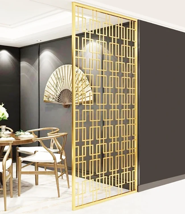 Màn hình riêng biệt trang trí bằng kim loại Laser Cut